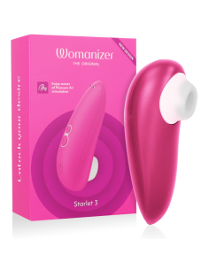 WOMANIZER - STIMULATEUR CLITORAL STARLET 3 ROSE