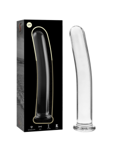 NEBULA SERIES BY IBIZA - MODÈLE 9 GODE EN VERRE BOROSILICATE CLAIR 15.5 CM -O- 2.5 CM
