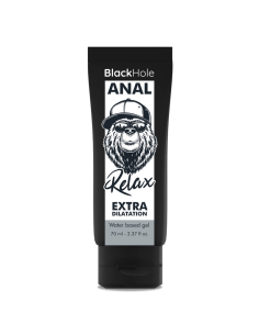 BLACK HOLE - GEL A BASE D''EAU DILATATION ANALE 70 ML
