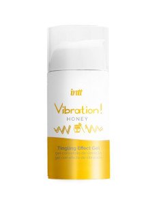 INTT - GEL VIBRATEUR LIQUIDE AU MIEL PUISSANT STIMULANT INTIME 15 ML