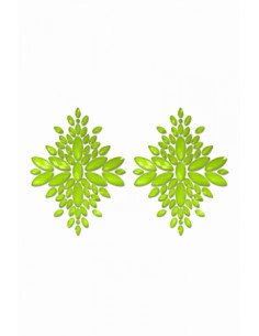 Cache-tétons vert phosphorescent - Glow