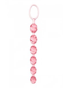 Chaine anale CalExotics Swirl rose