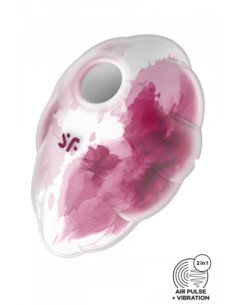 SATISFYER - CLOUD DANCER VIBRATEUR ROUGE AIR PULSE