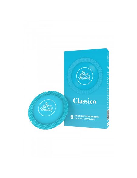 6 Préservatifs classiques Love Match