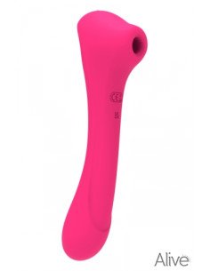 Double stimulateur Quiver rose