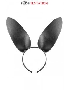 Oreilles de lapin en simili cuir - Fetish Tentation