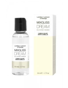 MIXGLISS - LUBRIFIANT SILICONE CAMELIA BLANC DREAM 50 ML