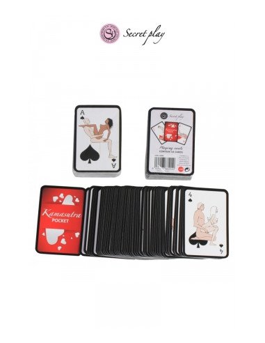 SECRETPLAY - CARTES À JOUER KAMASUTRA DE POCHE (ES/EN/PT/IT/FR/DE) SECRETPLAY - CARTES À JOUER KAMASUTRA DE POCHE (ES/EN/PT/IT/FR/DE)